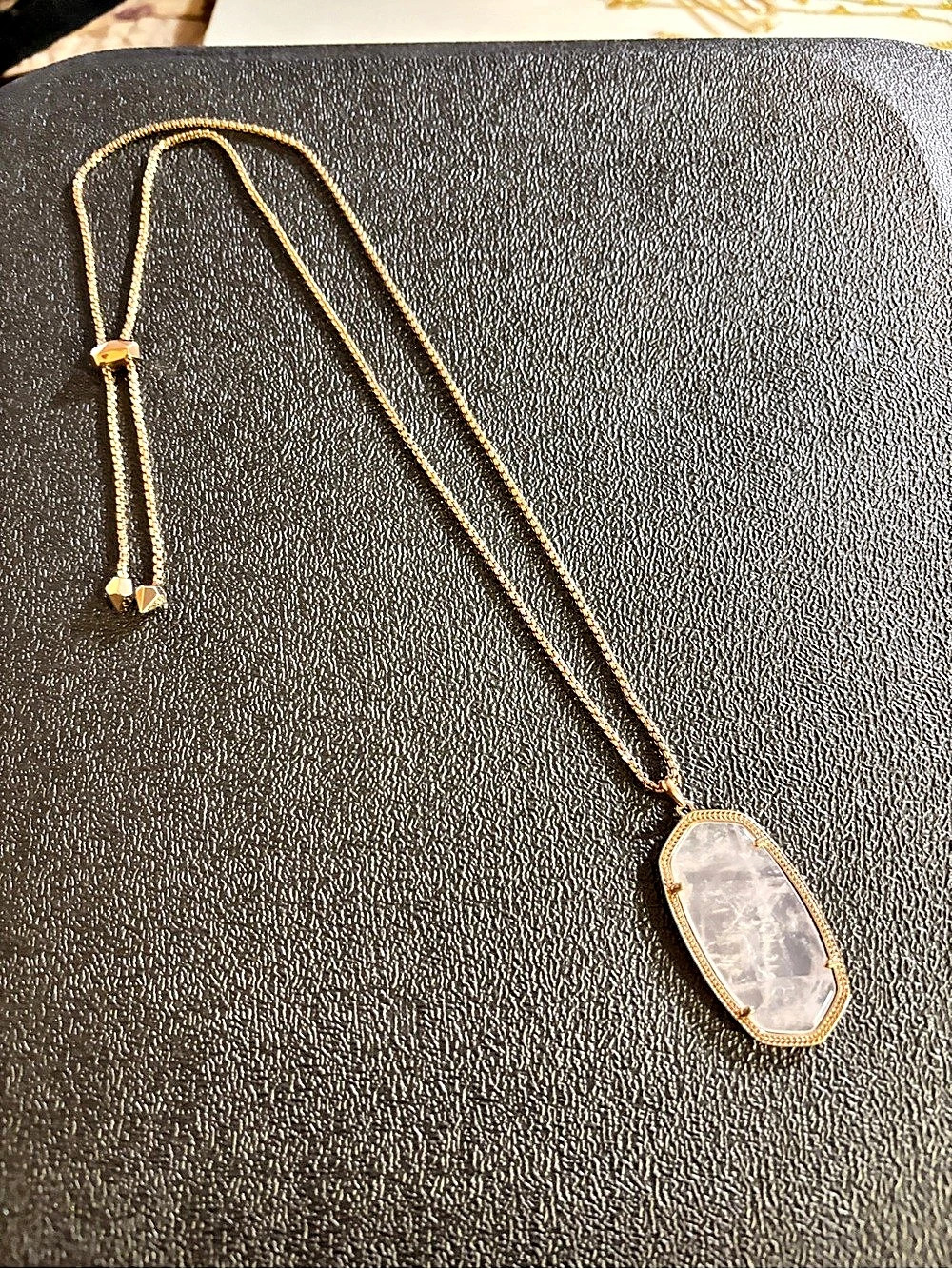 Kendra Scott Pendant Necklace Rose Gold-Tone Pendant Necklace